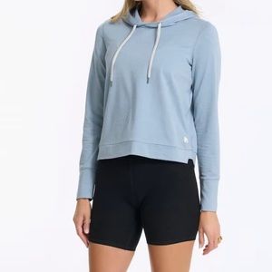Vuori Light blue Halo Essential Hoodie